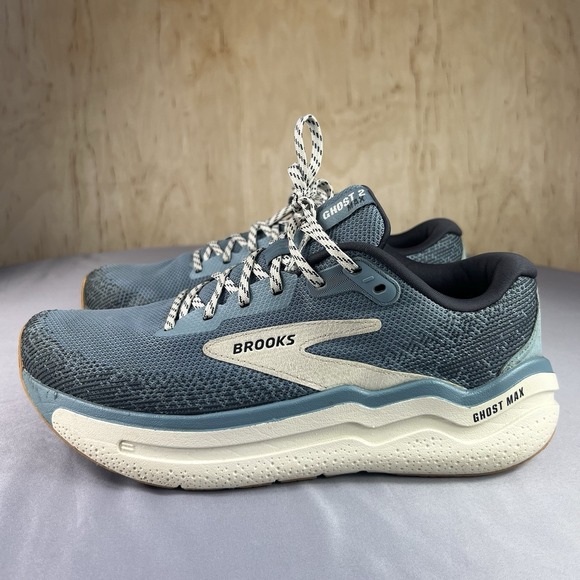 Brooks Ghost Max 2 Women's 10B Citadel Coconut Biscuit Running Shoes 1204201B466 - Picture 8 of 16